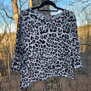 Leopard Print Women's Top